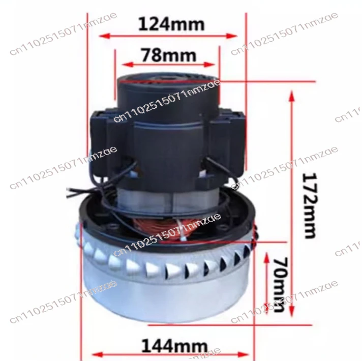 Vacuum Cleaner Fan Motor 1800W V4Z-AD30 Vacuum Cleaner High Speed Turbine