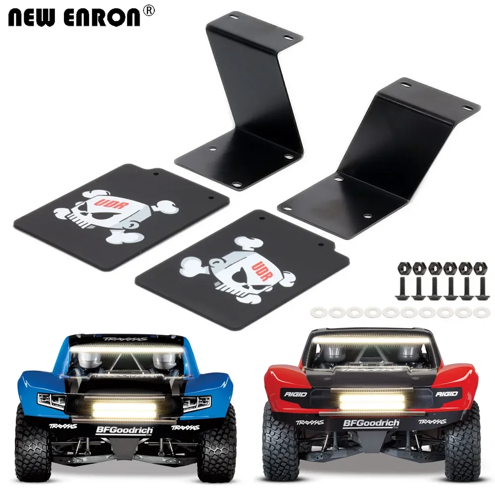 NEW ENRON Rubber Quarters Rear Fender Mud Flaps 1Set for RC Crawler Car 1/7 Traxxas Unlimited Desert Racer UDR 85076-4 85086-4