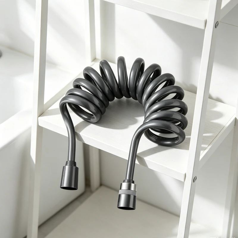 1.5m/2m/3m Bathroom Toilet Sprayer Plumbing Hose Shower Hose Water Plumbing Hose Plastic Soft Hoses for Bathroom Cleaning Pipe