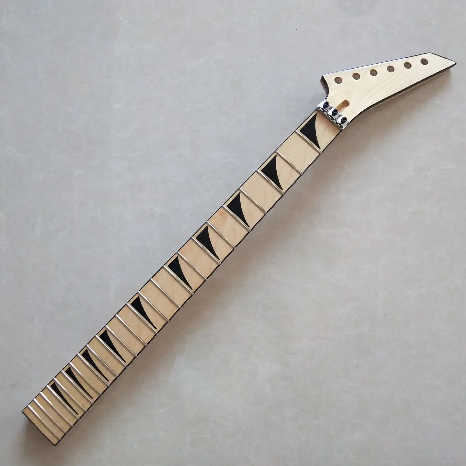 High quality Maple Jackson 24 Fret 25.5inch Guitar Neck Maple Fretboard Inlay