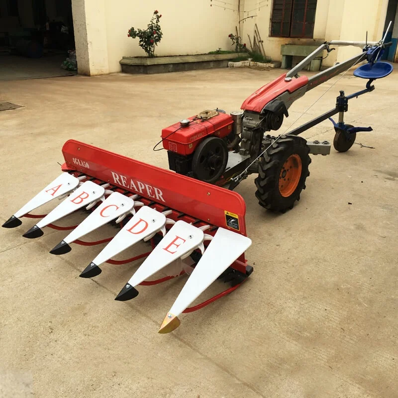 

Agricultural Reaper Price Mini Tractor Wheat Rice Reapers Binder Mini Rice Reaper Harvester