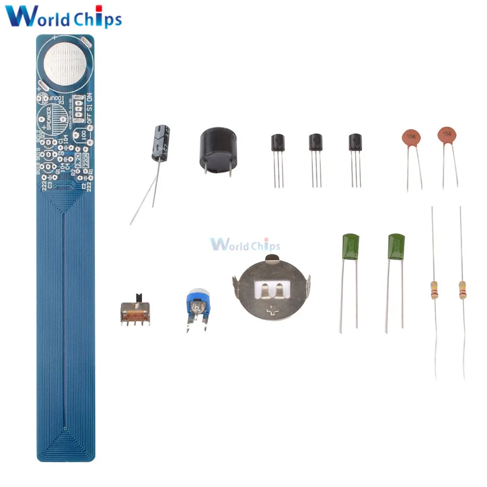 DC 3-5V Simple Metal Detector Electronic Production Kit DIY Electronic Part Metal Detector Technology Training Welding Kits