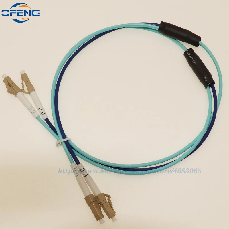 

1M OM3 Fiber Optic Patch Cord LC UPC -LC UPC Multi Mode Jump Cable Dual 1M Dual Solo Fibra Cable customized