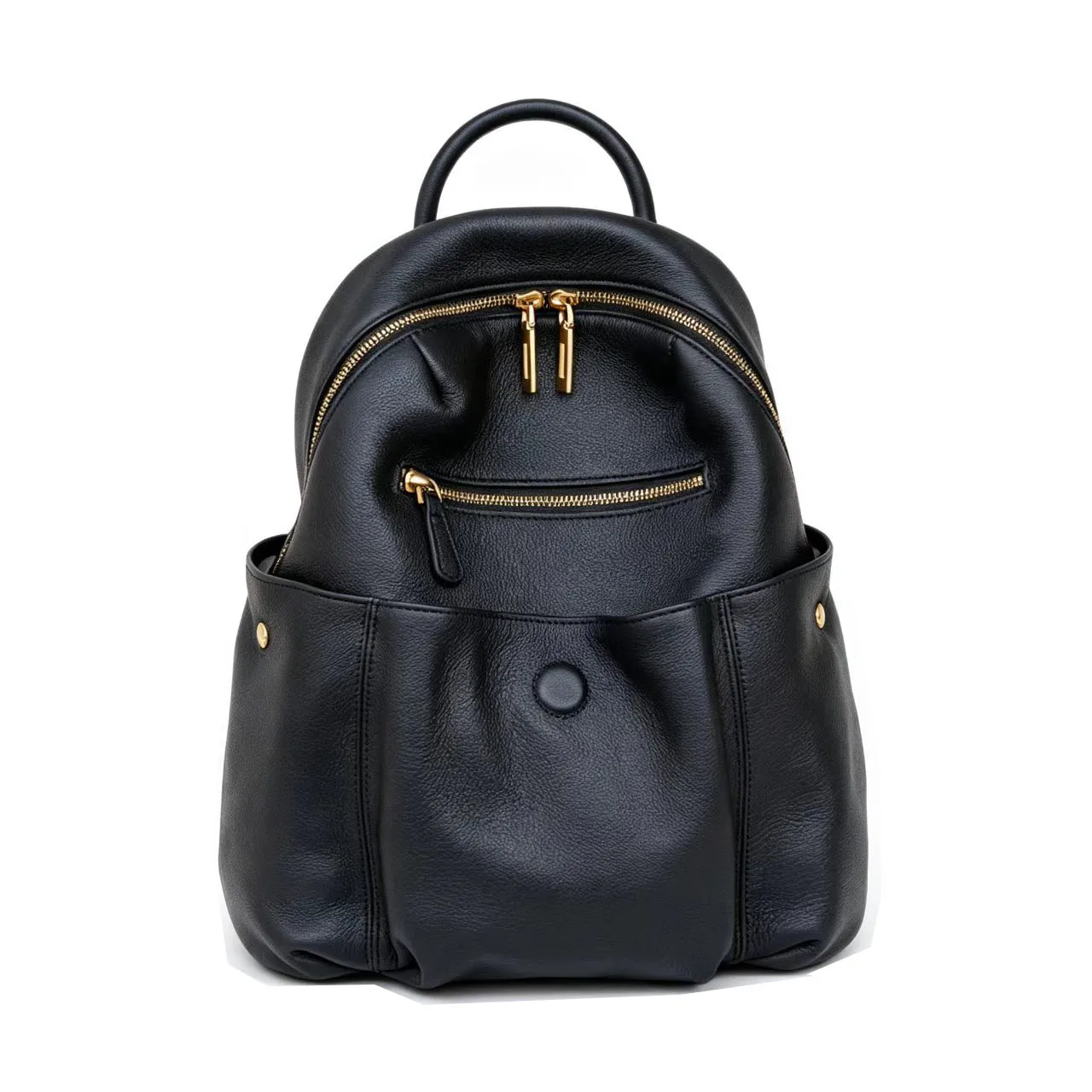 Casual Daily Cow Leather Backpack Women 2026 New Ladies Travel Genuine Leather Knapsack College Young Girls Shoulder Bag