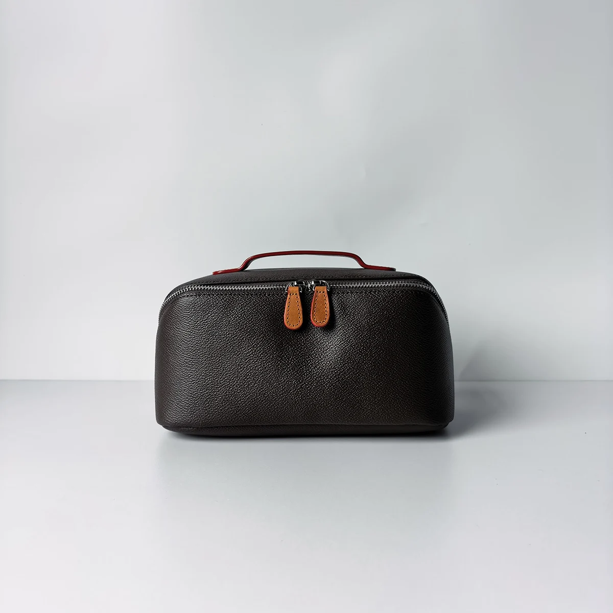 Tragbare Canvas-Beschichtete Wasserdichte Stoff-Kosmetiktasche Große Kapazität Reise-Toilettenartikel-Organizer Unisex Make-up-Organizer Luxus-Tasche – Detail 7