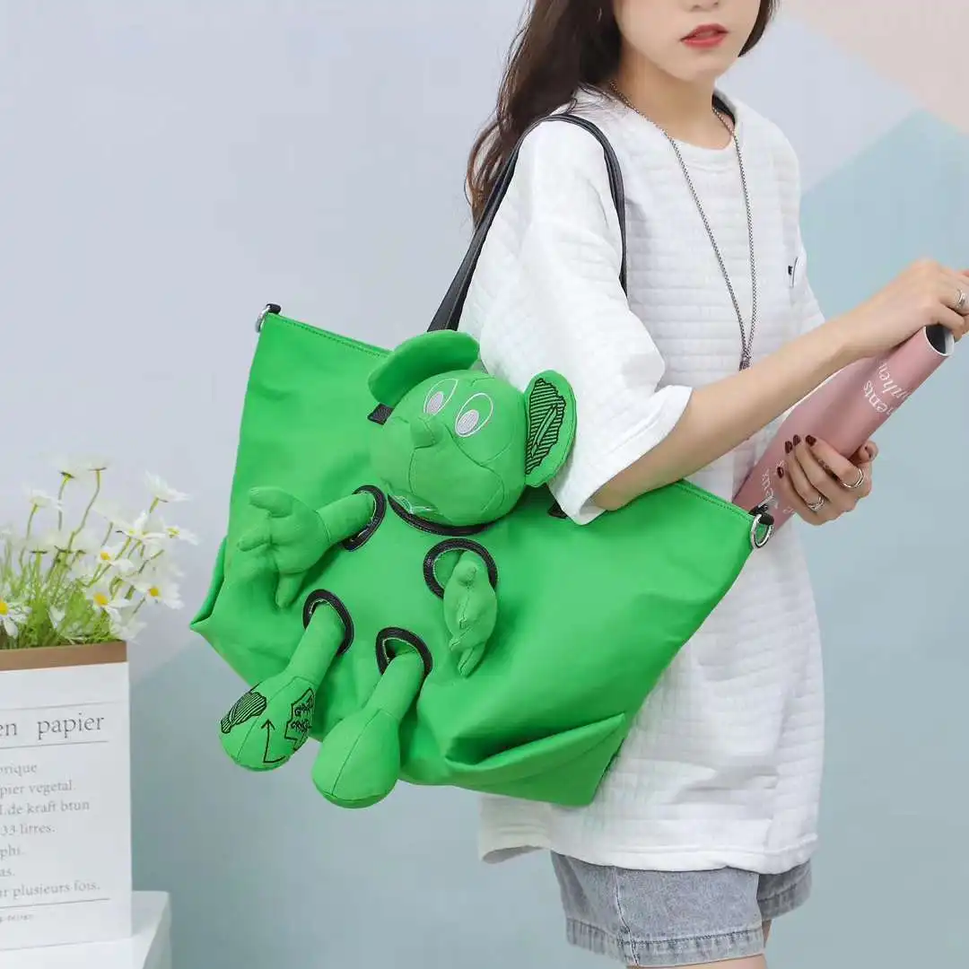 Large Capacity Shopper Bag Women Top Handle Tote Bag Canvas with Real Leather Cute Female Handbag Luxury Designer Bolsos