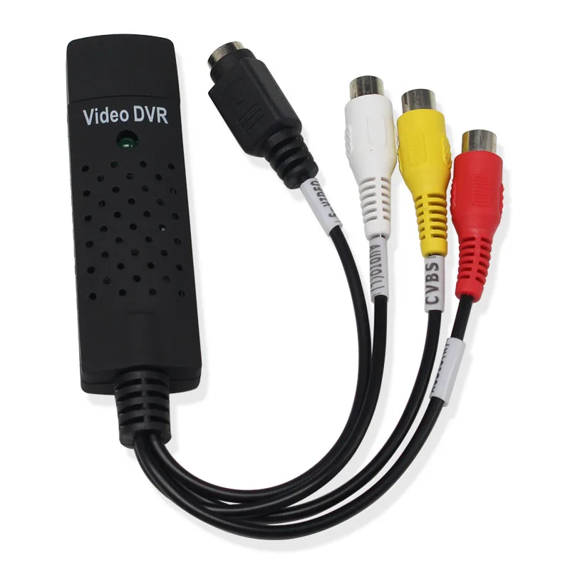 1 piece USB 2.0 Easy cap Audio New Video DVD VHS Record Capture Card Converter PC Adapter