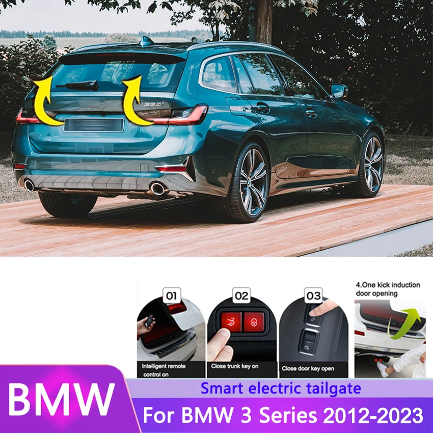 

Electric Tailgate Refitted For BMW 3 Series 2012-2023 Tail Intelligent Electric Tail Gate Door Power Operated Trunk Decoration