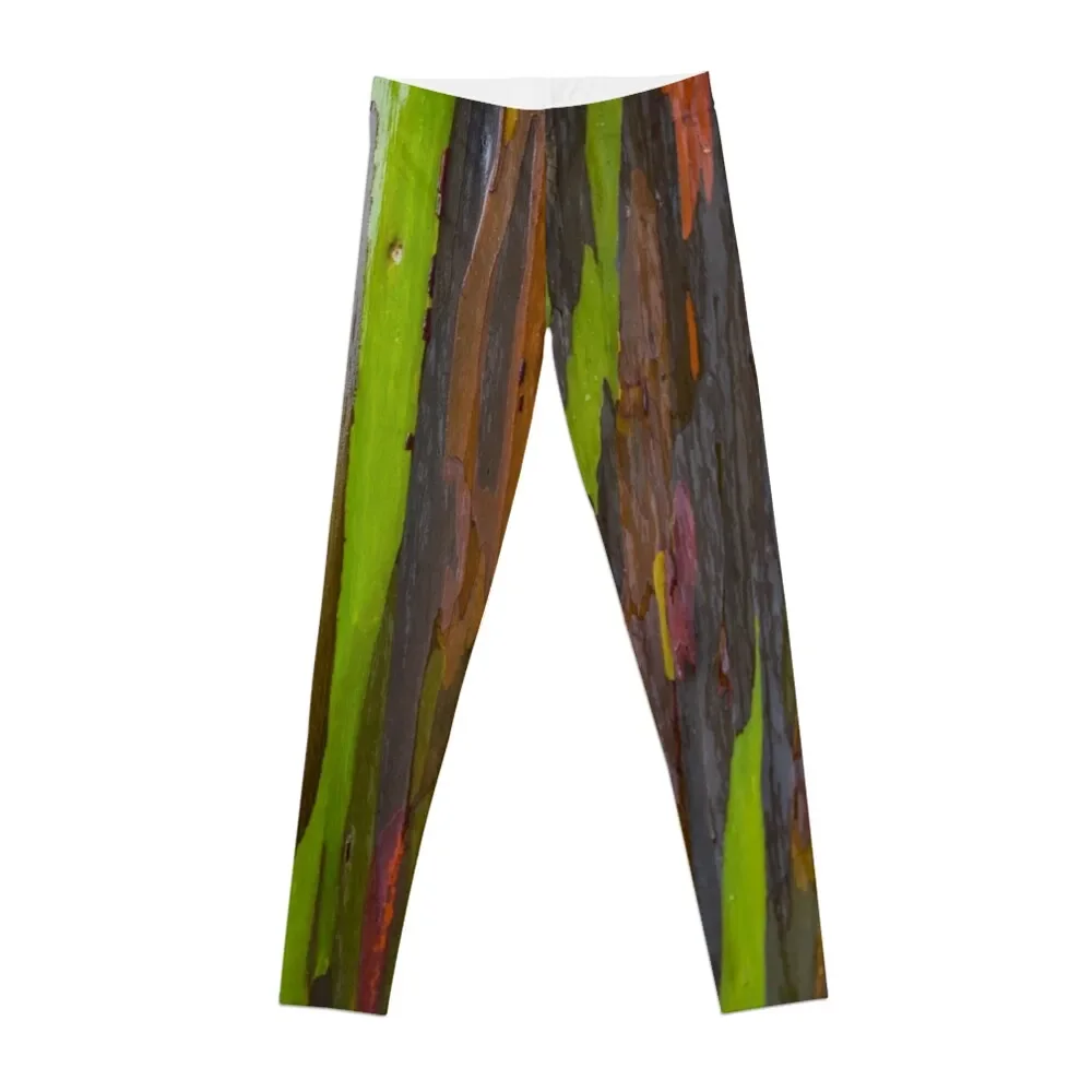 

Abstract of Bark on a Rainbow Eucalyptus Tree 3 Leggings workout clothes for Women sportwear Womens Leggings