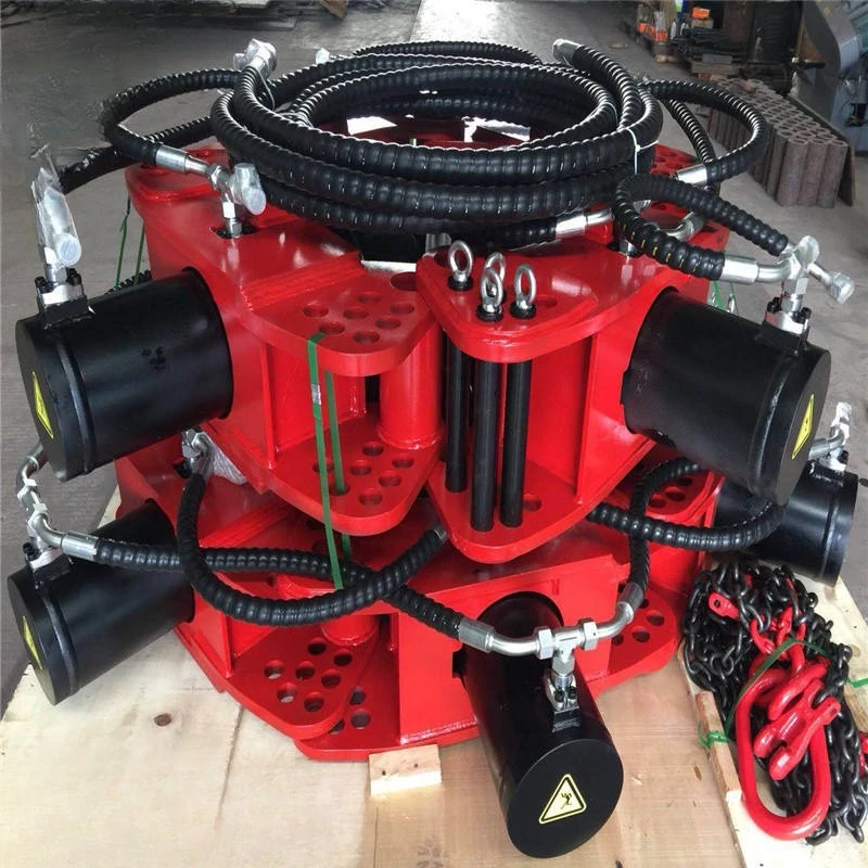 China Pile Breaker Power Electric Concrete Pile Breaking Machine Hydraulic Sheet Cutting Pile Breaker Machine for Singapore