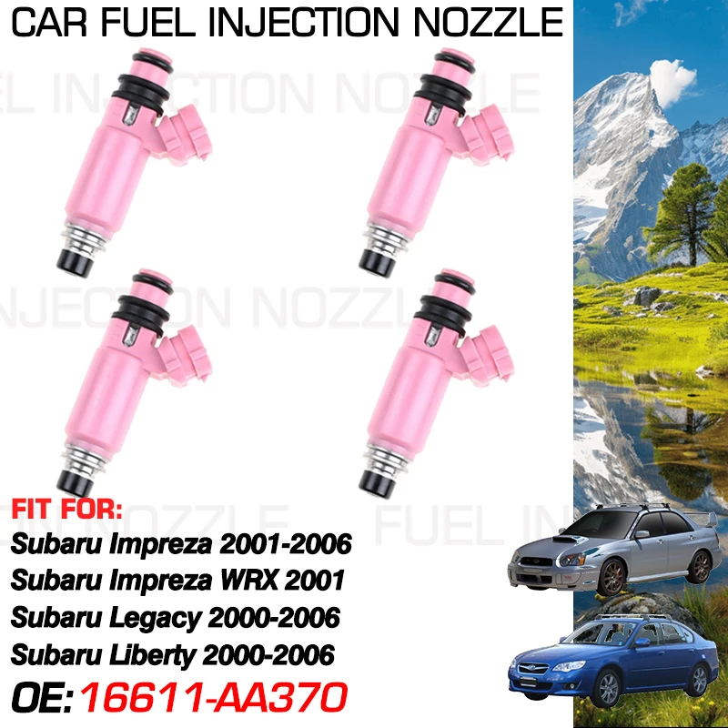 

16611-AA370 For Subaru Impreza WRX 2001-2006 Subaru Legacy BT Subaru Liberty 2000-2006 2004 Car Fuel Injectors Nozzle Injection