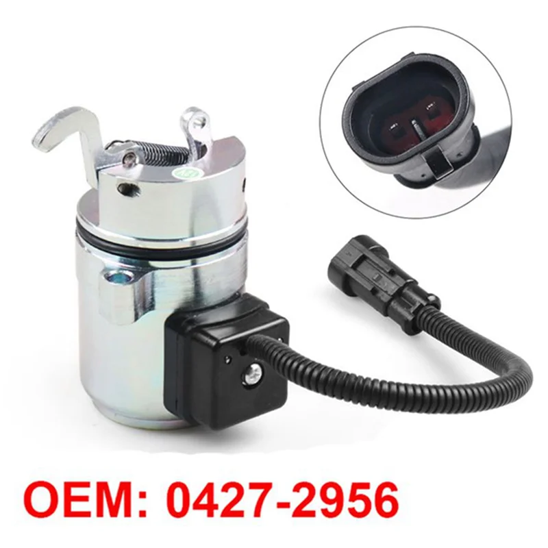 Válvula solenóide de desligamento de combustível do motor A04E 04272956 12V se encaixa para Deutz F2L2011 BF3L201 BX101959 0427 2956