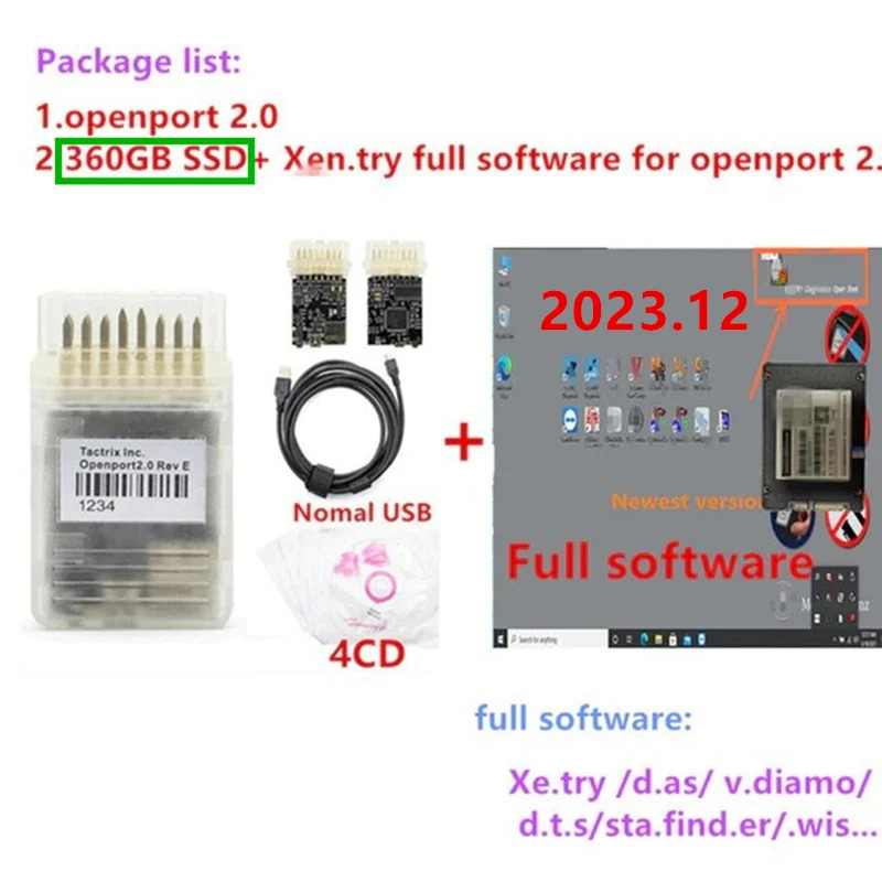 Variant: 360gb ssd openport