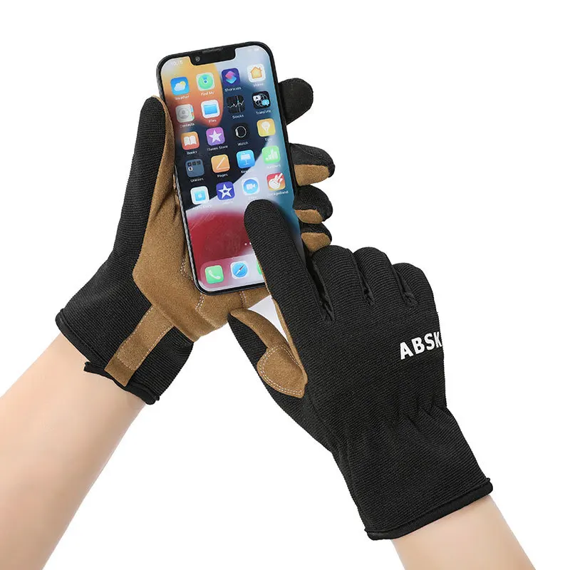 Gardener Outdoor Finger Gloves Non Slip Trimming Grass, Flowers, Branches Full Finger Protective Cover