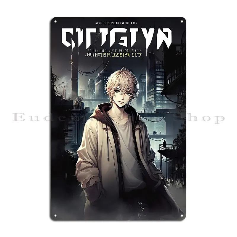 Chishiya Metal Sign Poster PaintingDesign Cinema Customize Cave Alice In Borderland Tin Sign Poster