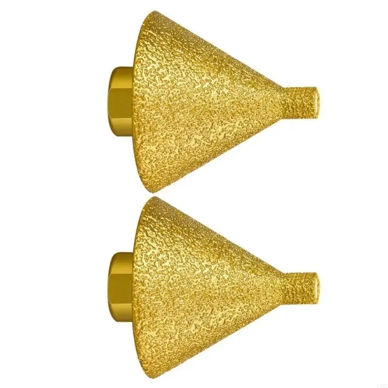 

Sturdy Diamonds Drill Bit for Angle Grinders Perfect for Hole Enlargement and Chamfering on Marble Granites Porcelain Y4QC