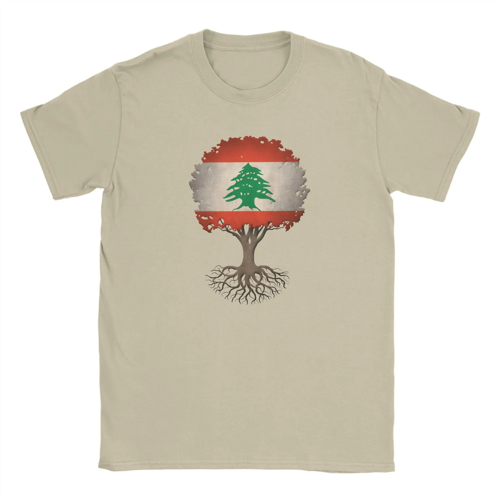 Lebanon T Shirt Summer Tree Trending T-Shirts Cotton O-Neck Plus Size 5XL Top Tees Short Sleeve Streetwear Tshirt,