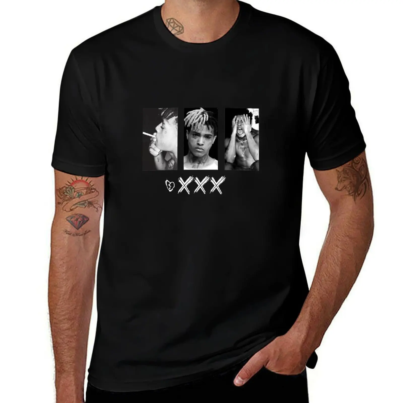 XXXTENTACTION T-Shirt cotton graphic tees vintage anime shirt anime tshirt t shirts for men pack