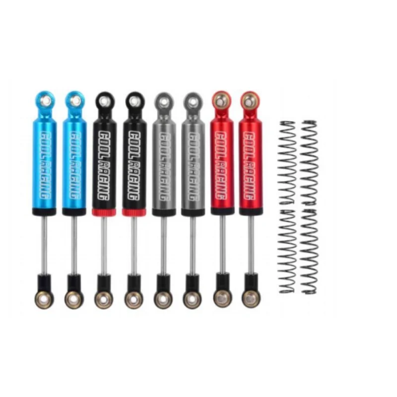 

2 PCS METAL 60/70/80/90/100/110mm Built-in Spring Shock Absorber Oil Damper For 1/12 Mini Crawler Rc Car MN128 FMS G500 1/18