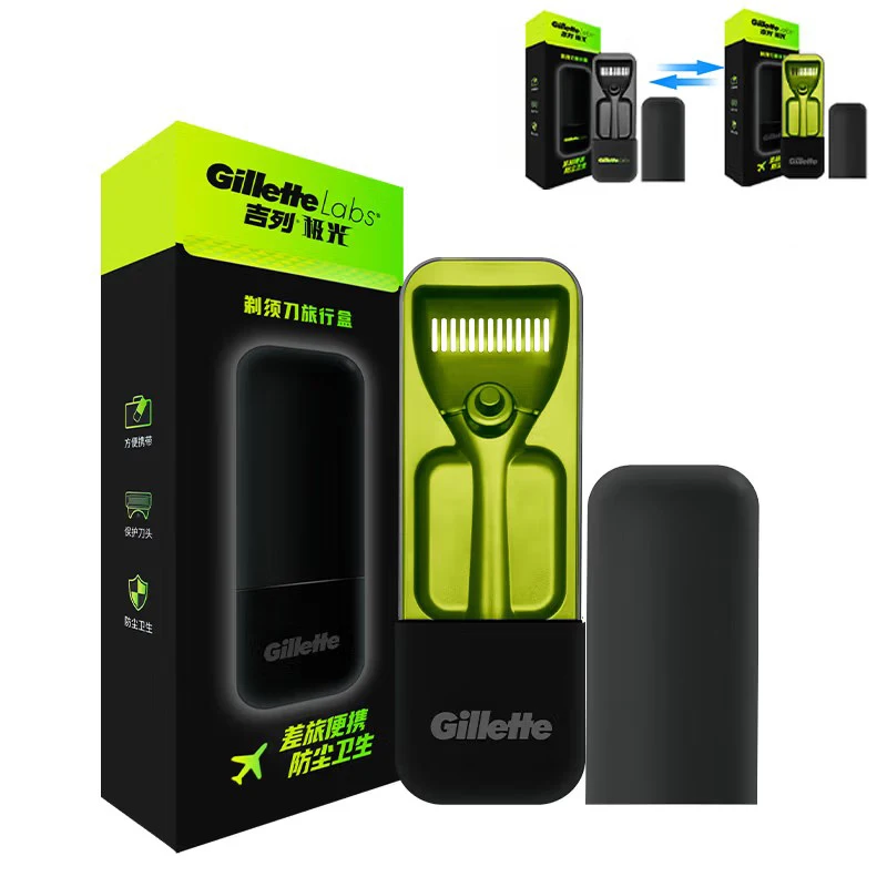 Gillette Labs Razor Travel Box Portable Shaver Travel Case Dustproof Drop-resistant Storage Box For Gillette Labs Razors