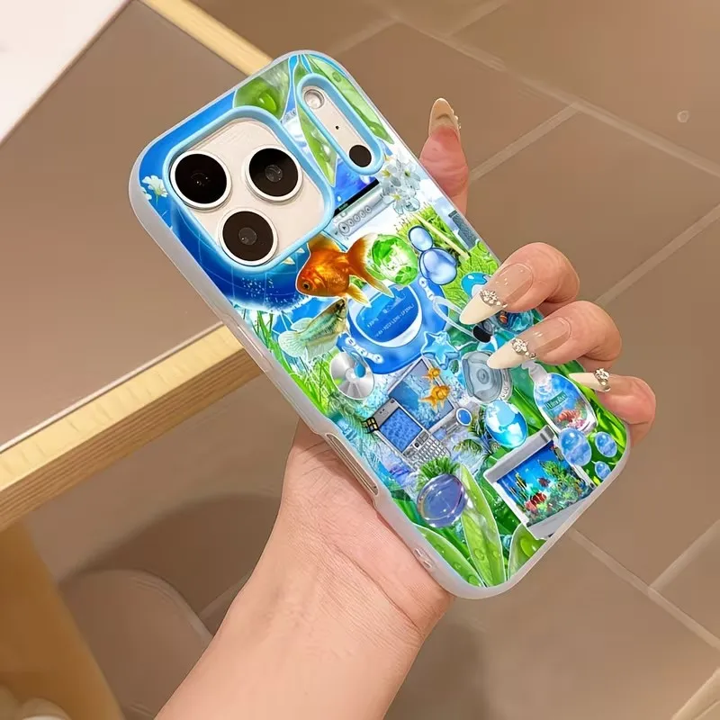Frutiger Matte Candy Color 2 in 1 Phone Case for Motorola Moto Edge G Stylus 60 G64 50 Power Fusion Neo Pro 2025 4G 5G Aero Fish - view 3