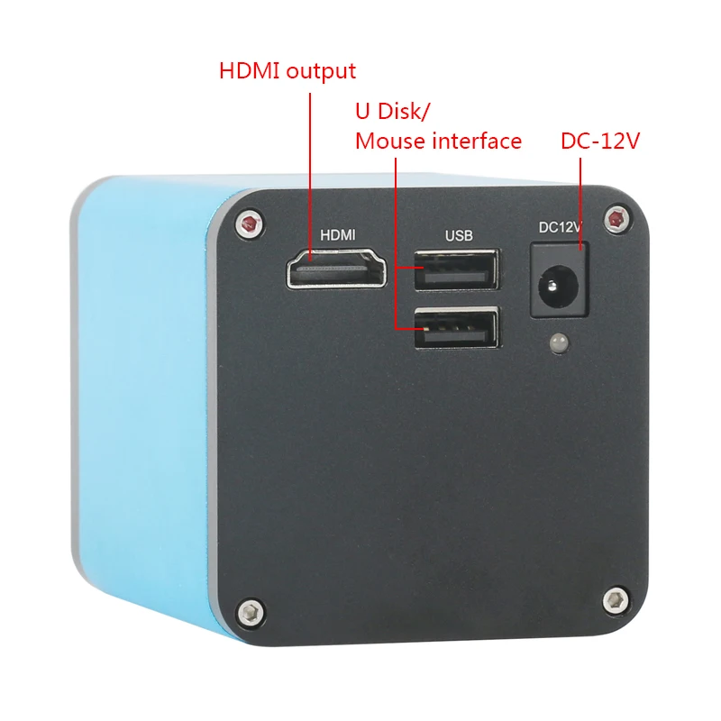 SONY IMX385 FHD 1080P HDMI Industrial Electronic Video Microscope Camera C Mount Video Recorder For PCB Soldering Phone Repair