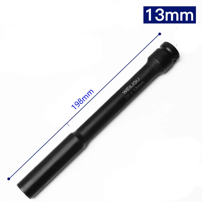 Imagem -04 - Soquetes Hexagonais de Impacto Raso Profundo Extra Longo Cabeça de Soquete de Unidade 198 mm mm 10 mm 12 mm 13 mm 14 mm 17 mm 19 mm 2