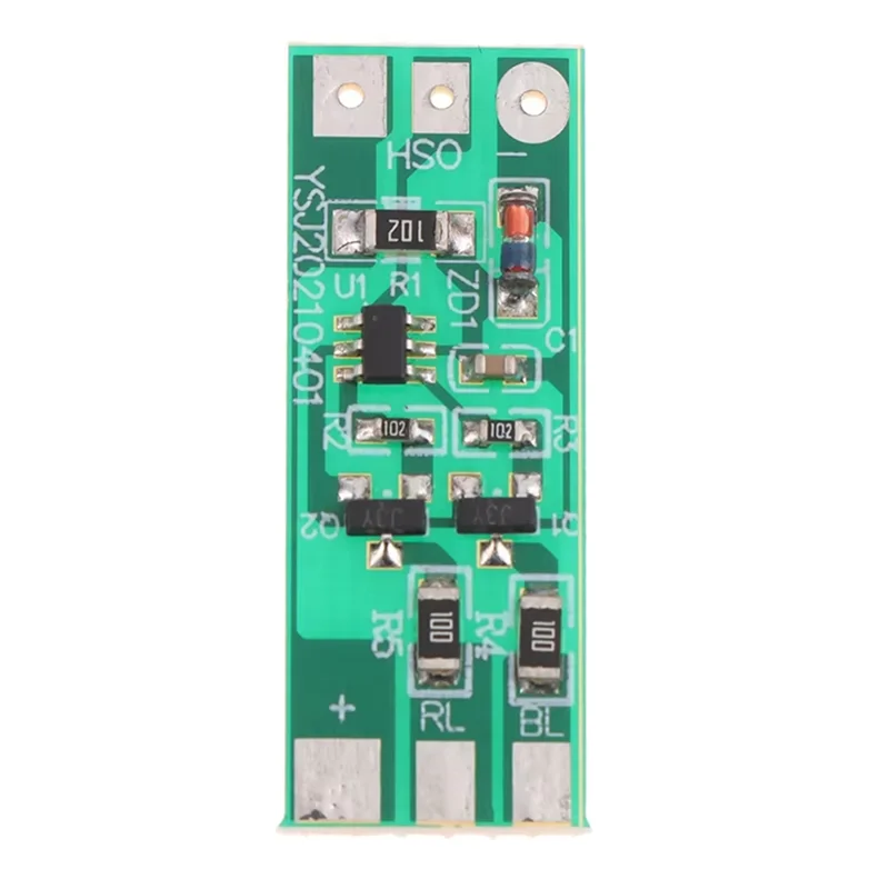 News 3-12V Flashing LED Light Module Red Blue Two-Color Pair Flashing For Electric Vehicle Safety Light