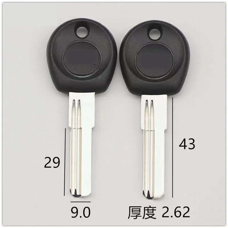 5PC Steel Ball Atomic Single Row Curve Key Blank