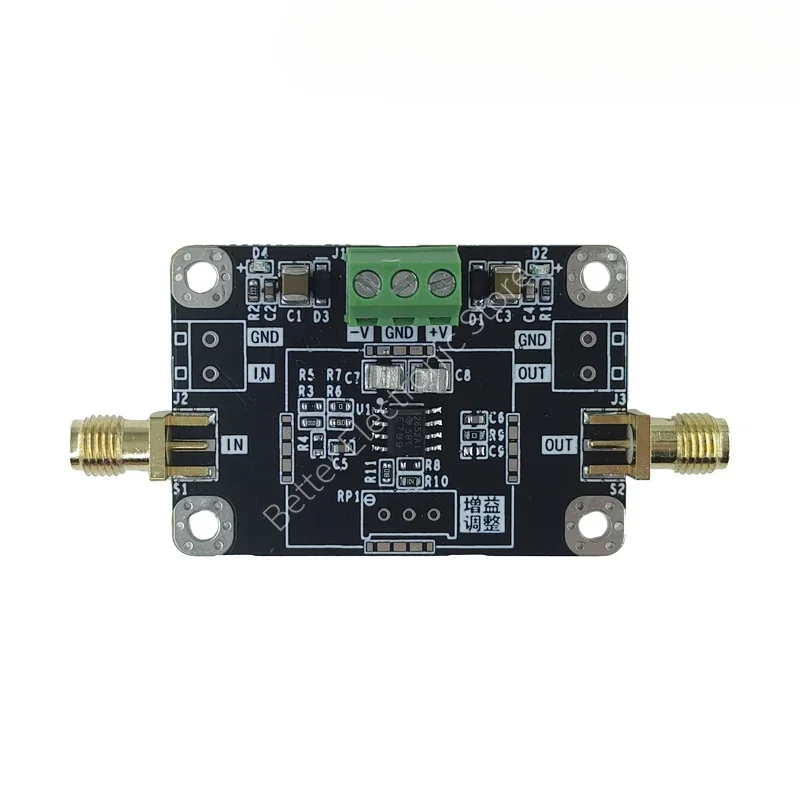 TLC2652 Corte milivolt módulo amplificador de precisão de aquisição de sinal DC fraco