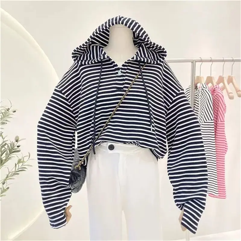 Sudaderas con capucha de gran tamaño para mujer, decoración de bolsillo, gradiente de género, clásico, multicolor, forrado de estaciones, elegante, liso, forrado de punto de calidad