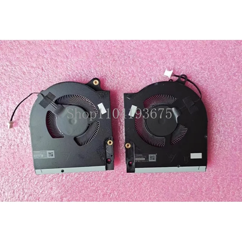 New for Dell Alienware M15 Ryzen R5 R6 2021 CPU GPU Cooling Fan EG75071S1 12V