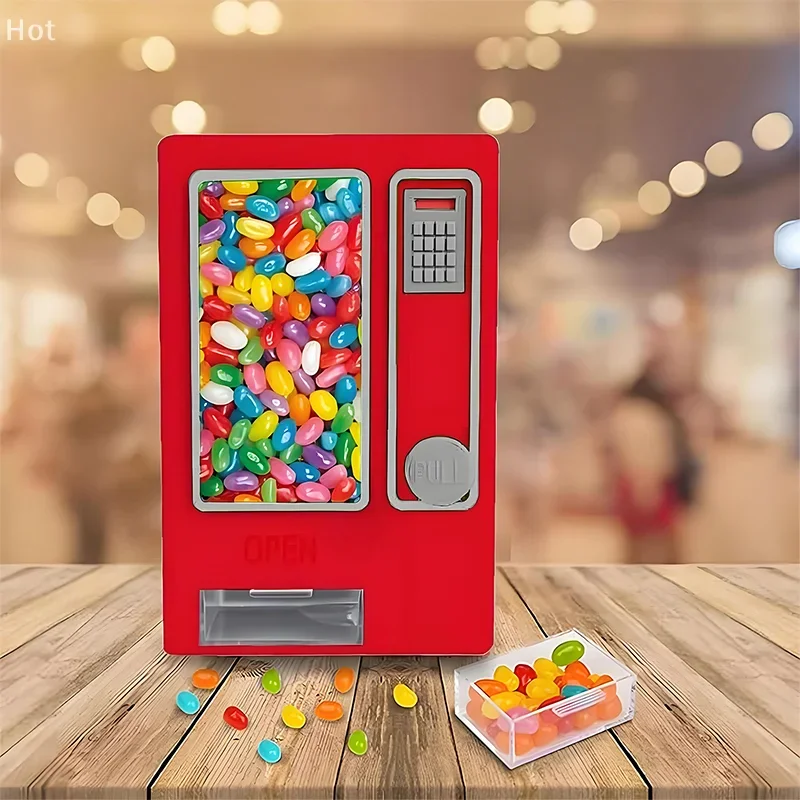 

Mini Desktop Candy Dispenser, Cute Manual Vending Machine for Kids & Adults Birthday Xmas Gift