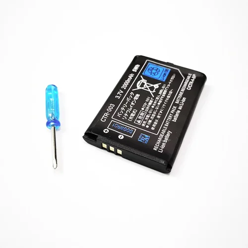 Imagen 2 del producto CTR-003 de 2000mAh para Nintendo 2DS 3DS nueva batería 2DS XL CTR-003 para Nintendo 3DS N3DS controlador de mando nuevo 3DS 3DS