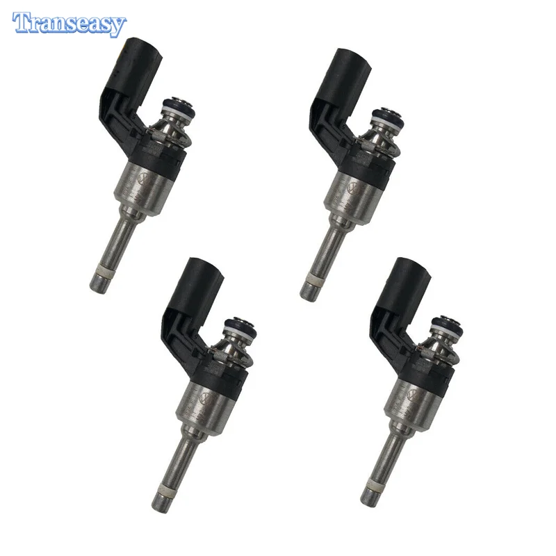 4PCS 03C906036M FUEL INJECTOR SET 03C906036E / 03C906036F Fits For VW GOLF 1.4 TSI MK6 / GEN 6