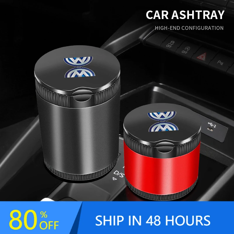 

Новая модная автомобильная пепельница-контейнер для мусора и сигар для Volkswagen Golf-5 6 7 Bora Jetta POLO, 1 шт.