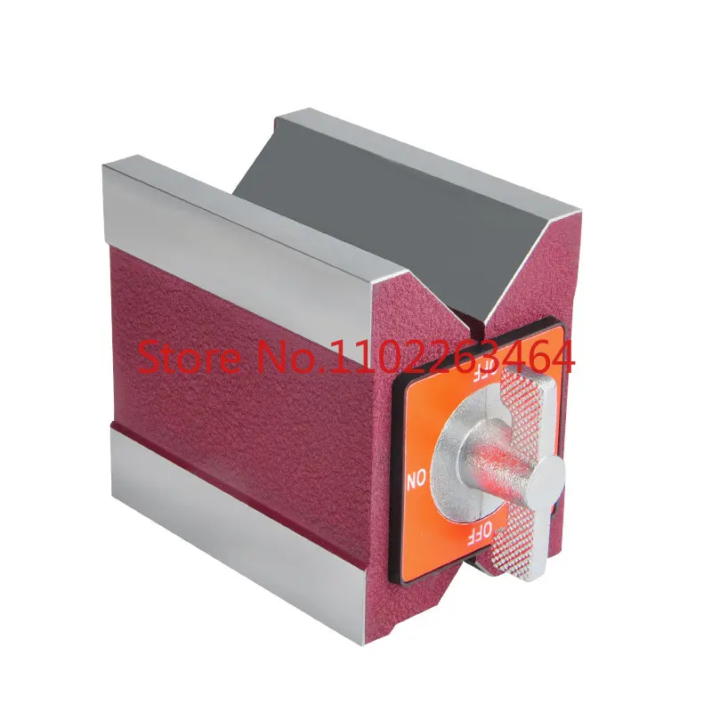 Right angle magnetic base of magnetic triangle table Laser machine V-type magnetic table Wire cutting magnet 7K 12K