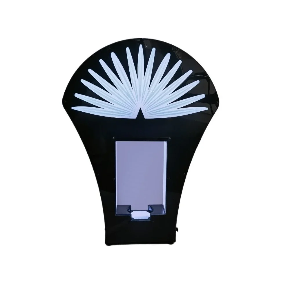 Luminous wine holder Fan display stand Wine holder Wine bottle holder