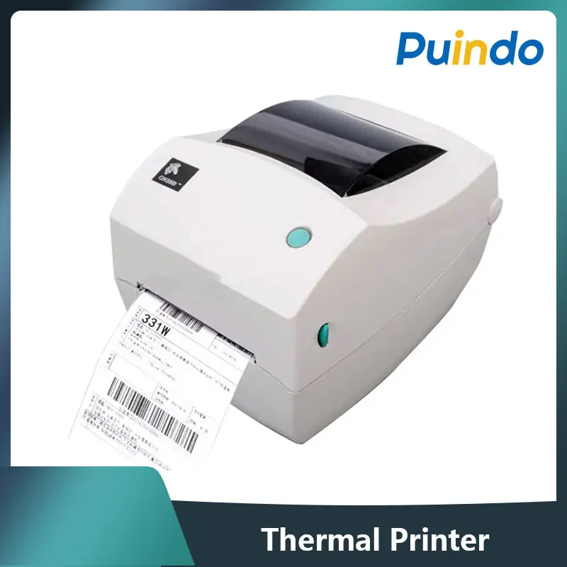 for Zebra Printer Gk888T/CN Thermal Printer Adhesive Express Electronic Face Barcode Printing