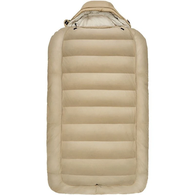 Saco de dormir de plumón para adultos, tienda de campaña de invierno al aire libre menos 10 grados, modelos de otoño e invierno gruesos a prueba de frío