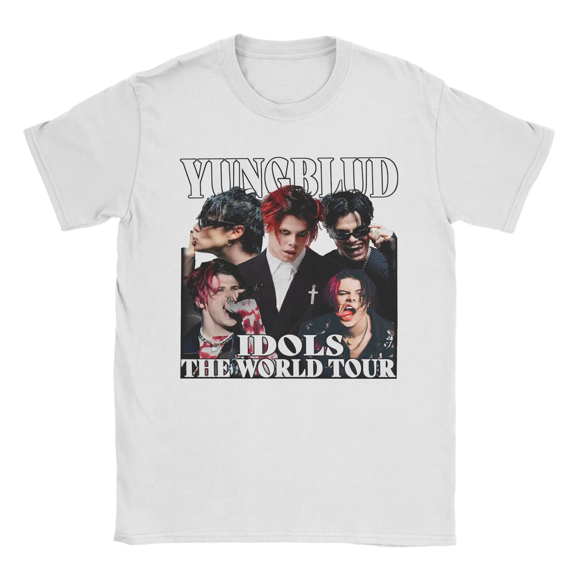 Mens T Shirt Yungblud IDOLS The World Tour 2025 T-Shirts Fashion