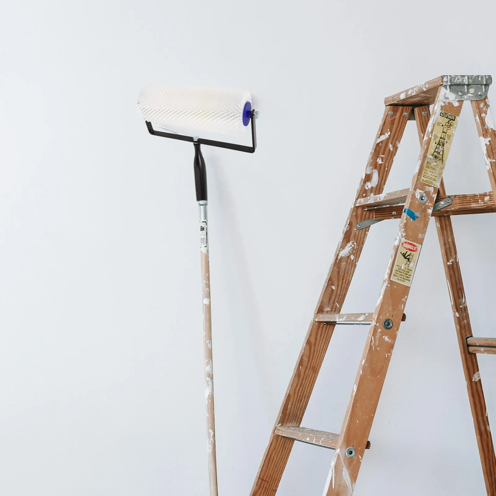 

Spiked Screeding Roller Bubble Remove Tool Cement Floor Roller Self Leveling Defoaming Device Part Paint Brush