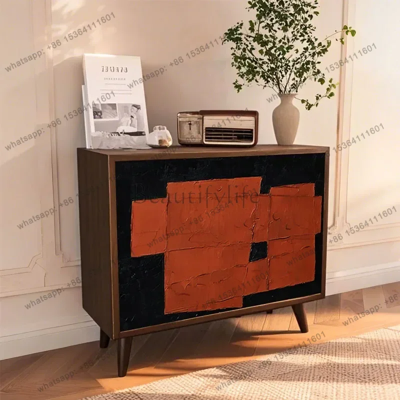 LJY Replica Curio Living Room Cabinets Luxury Craft Wood Living Room Cabinets Console Kitchen Modern Vitrina Postmodern Furnitur