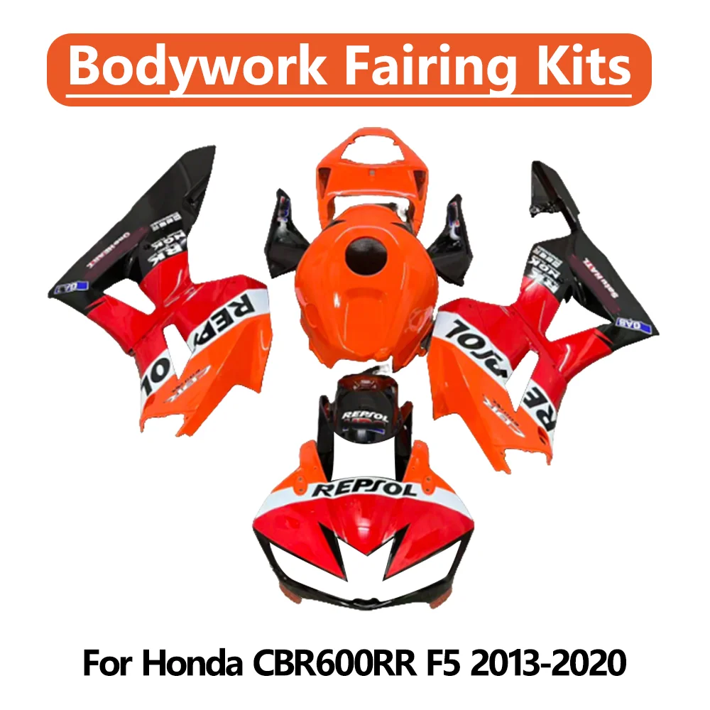 

Для Honda CBR600RR CBR 600 RR F5 2013-2020 полный комплект пластика для мотоциклов, аксессуары для обтекателей, комплект обтекателей, новый АБС-пластик