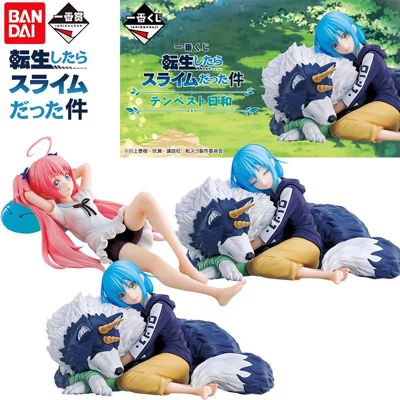 

Bandai Ichiban That Time I Got Reincarnated As A Slime Аниме Фигурка Милим Нава Рага Экшн-игрушки для детей Подарочная Коллекционная модель