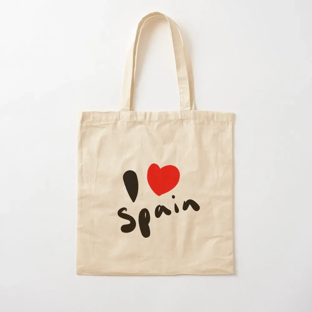 I love Spain logo Tote Bag Customizable tote bag tote bag screen