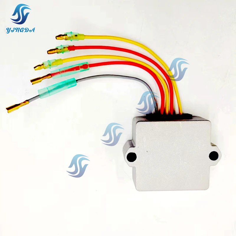 

High quality Regulator Rectifier 65W-81960-10 For Yamaha Outboard F20A F25A F25 F30A F40 F45A FT25 65W-81960-00 boat part