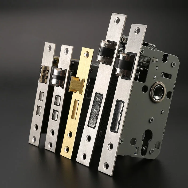 Indoor Door Wooden Door Core 58 Small Lock Body Size 50 Lock Core Lock Tongue Bedroom Door Accessories Door Lock Lock Bodys