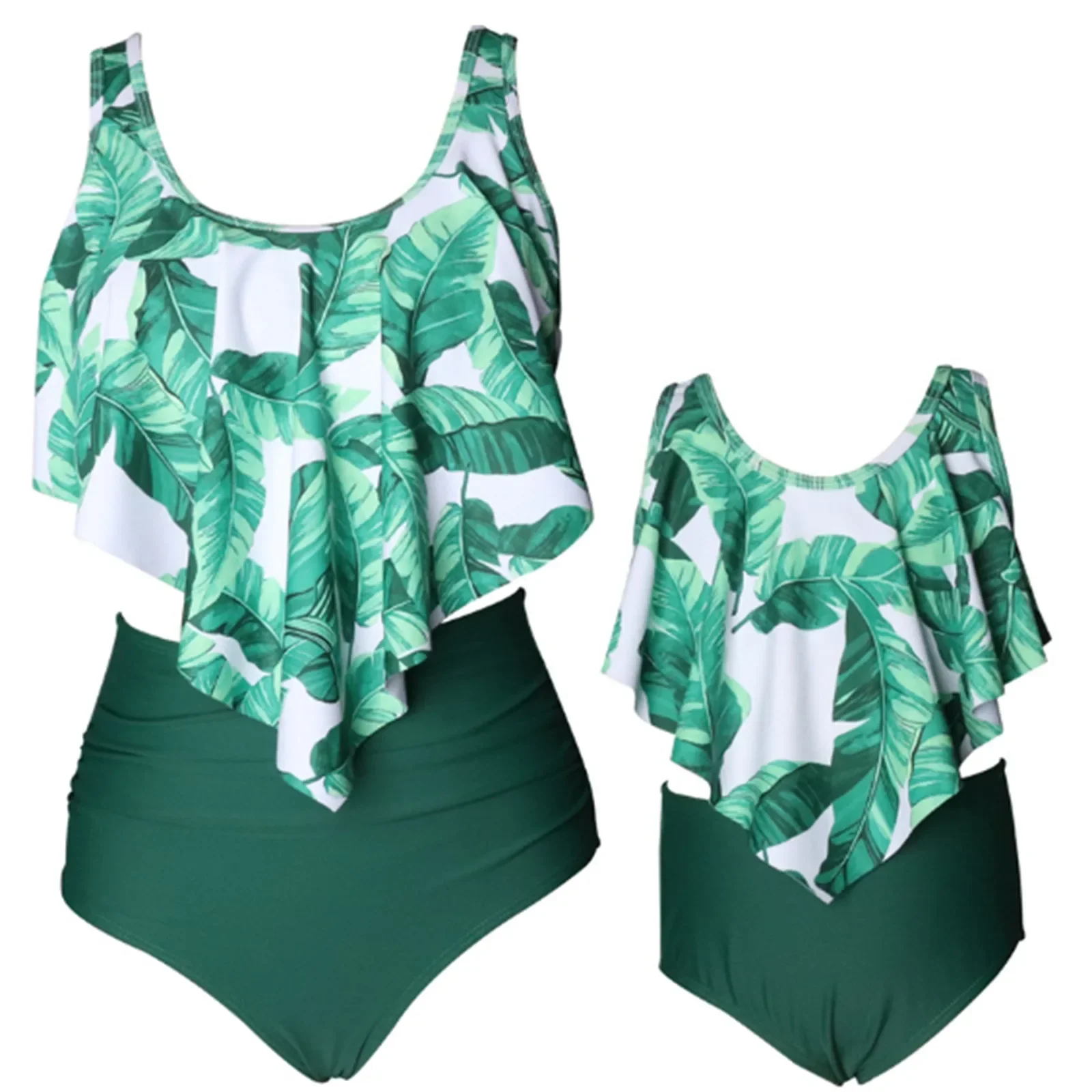 ملابس السباحة 2024 العصرية ريترو بوهو لطيف بيكيني مطبوع الصيف موضة Tankini البيكينيات المرأة قطعتين ملابس السباحة ملابس سباحة غير رسمية