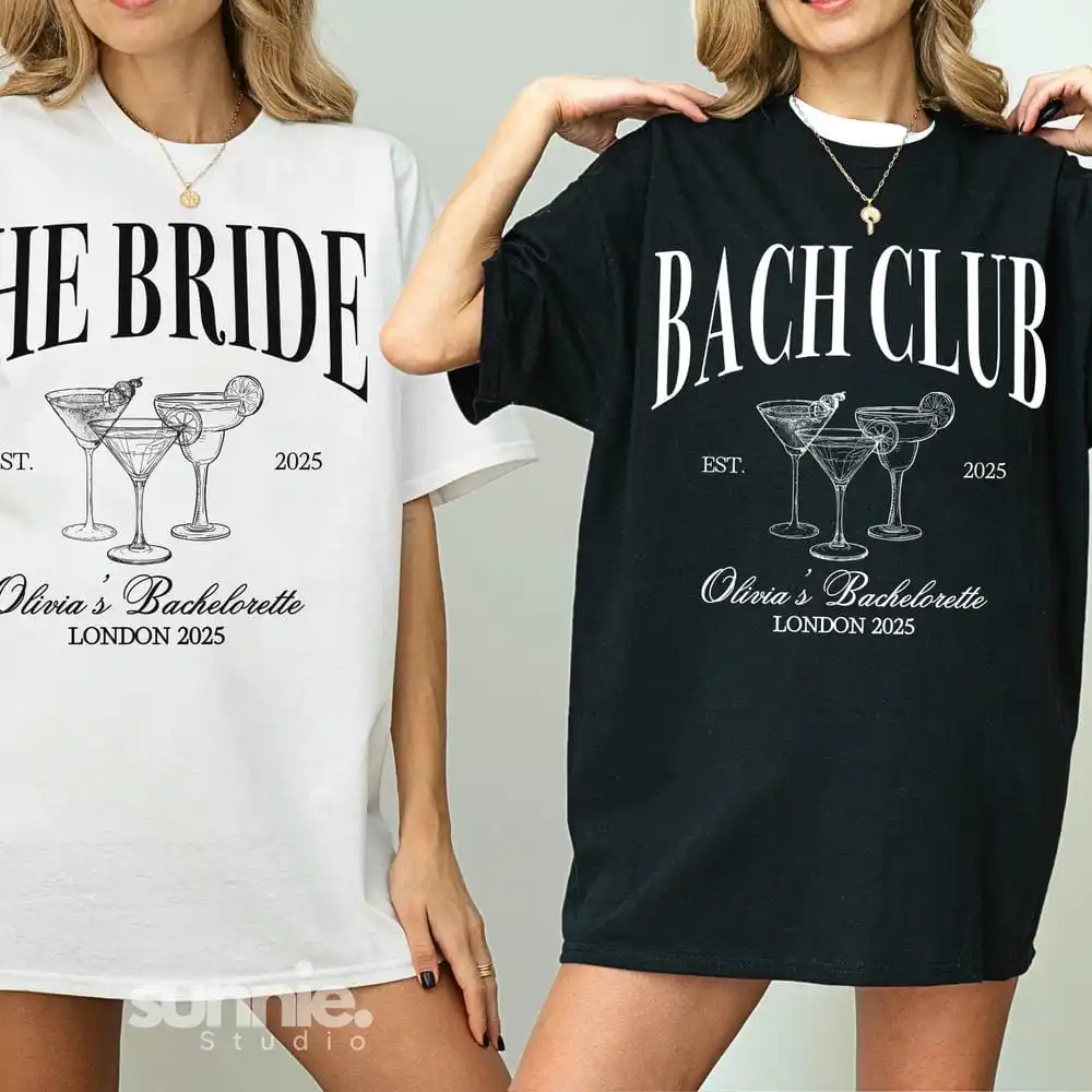 2025 Club Hen Do T-shirt Hen Party Cocktail Party Single Women Fun Comfortable Shirt Cotton Y2K Top Daily Fashion Street Wear
